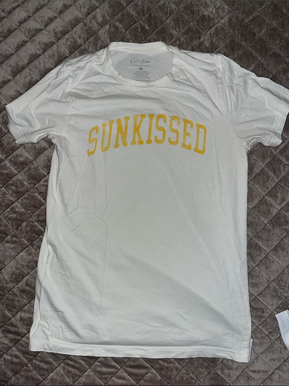 Sunkissed White Graphic Tee